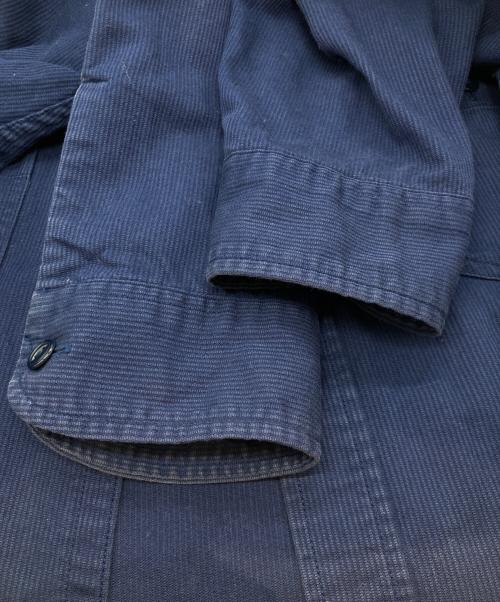 TENDERLOIN（テンダーロイン）TENDERLOIN (テンダーロイン) T-G.S SHT PIQUE ティー・ジー・エス シャツ ピケ ネイビー サイズ:Sの古着・服飾アイテム