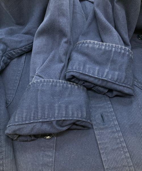 TENDERLOIN（テンダーロイン）TENDERLOIN (テンダーロイン) T-G.S SHT PIQUE ティー・ジー・エス シャツ ピケ ネイビー サイズ:Sの古着・服飾アイテム