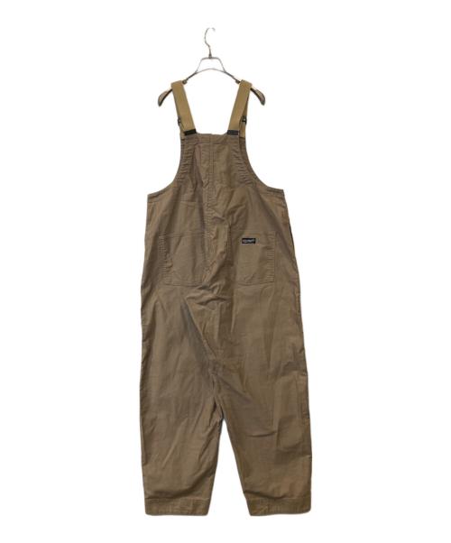 CALEE（キャリー）CALEE (キャリー) DECK TYPE WIDE OVERALLS（デッキタイプワイドオーバーオール） ベージュ サイズ:Lの古着・服飾アイテム