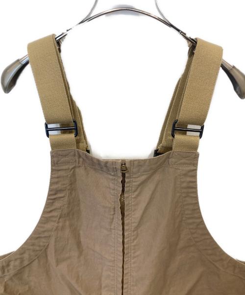 CALEE（キャリー）CALEE (キャリー) DECK TYPE WIDE OVERALLS（デッキタイプワイドオーバーオール） ベージュ サイズ:Lの古着・服飾アイテム