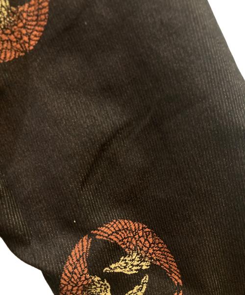 CALEE（キャリー）CALEE (キャリー) JACQUARD ORIENTAL PATTERN LIB JACKET（ジャカードオリエンタルパターンリブジャケット） ブラウン サイズ:Lの古着・服飾アイテム