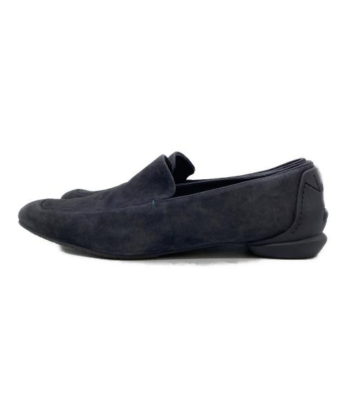 SHISEI（シセイ）SHISEI (シセイ) CHISEL TOE SUEDE SLIPON チゼル トゥ スエード スリッポン 23012C パープル サイズ:37の古着・服飾アイテム
