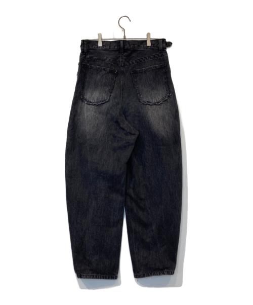 GRANCY（グランシー）GRANCY (グランシー) ZipDesign Buggy DenimPants ジップデザインバギーデニムパンツ ブラック サイズ:Lの古着・服飾アイテム