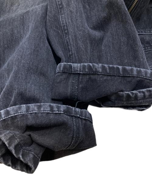 GRANCY（グランシー）GRANCY (グランシー) ZipDesign Buggy DenimPants ジップデザインバギーデニムパンツ ブラック サイズ:Lの古着・服飾アイテム