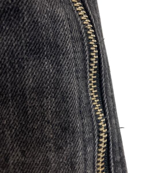 GRANCY（グランシー）GRANCY (グランシー) ZipDesign Buggy DenimPants ジップデザインバギーデニムパンツ ブラック サイズ:Lの古着・服飾アイテム