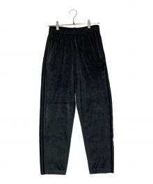 adidas（アディダス）の古着「ベロアトラックパンツ JW8377」｜ブラック