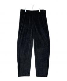 adidas（アディダス）の古着「ベロアトラックパンツ JW8377」｜ブラック