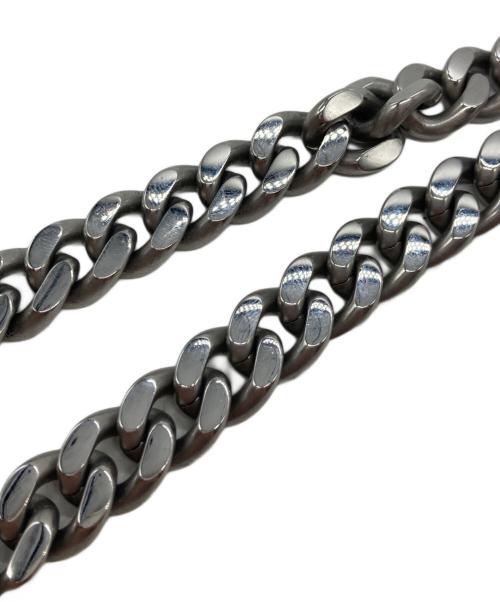 DIESEL（ディーゼル）DIESEL (ディーゼル) Dロゴチェーンネックレス シルバーの古着・服飾アイテム