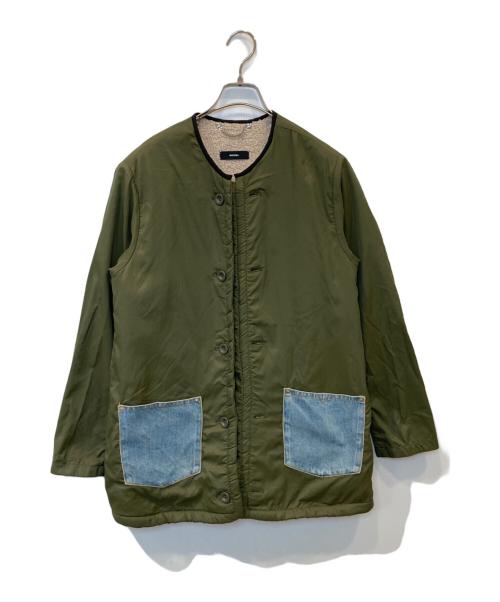 DIESEL（ディーゼル）DIESEL (ディーゼル) ライナー付モッズコート カーキ サイズ:XSの古着・服飾アイテム