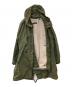 中古・古着 DIESEL (ディーゼル) ライナー付モッズコート カーキ サイズ:XS：4500円