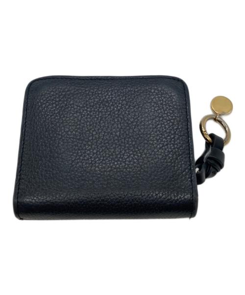 Chloe（クロエ）Chloe (クロエ) Alphabet Bi-Fold Wallet アルファベットバイフォールドウォレット CHC22WP764F57 04-22-68-65 ブラックの古着・服飾アイテム