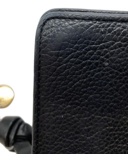 Chloe（クロエ）Chloe (クロエ) Alphabet Bi-Fold Wallet アルファベットバイフォールドウォレット CHC22WP764F57 04-22-68-65 ブラックの古着・服飾アイテム