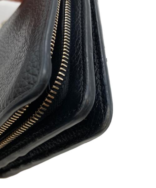 Chloe（クロエ）Chloe (クロエ) Alphabet Bi-Fold Wallet アルファベットバイフォールドウォレット CHC22WP764F57 04-22-68-65 ブラックの古着・服飾アイテム