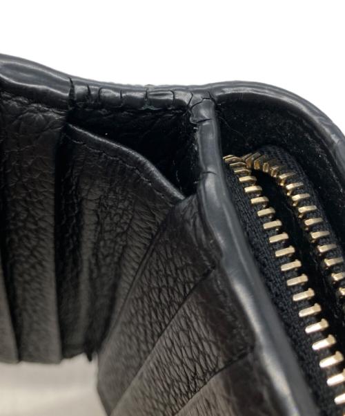 Chloe（クロエ）Chloe (クロエ) Alphabet Bi-Fold Wallet アルファベットバイフォールドウォレット CHC22WP764F57 04-22-68-65 ブラックの古着・服飾アイテム