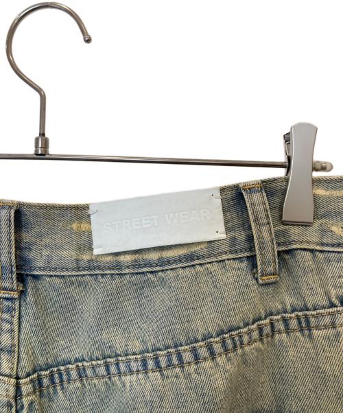 MIJKO（ミコ）MIJKO (ミコ) ダメージデニムパンツ インディゴ サイズ:Mの古着・服飾アイテム