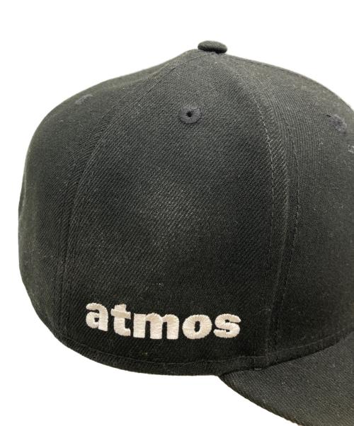 New Era（ニューエラ）New Era (ニューエラ) atmos (アトモス) キャップ ブラック サイズ:7 1/8の古着・服飾アイテム