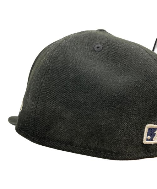 New Era（ニューエラ）New Era (ニューエラ) atmos (アトモス) キャップ ブラック サイズ:7 1/8の古着・服飾アイテム