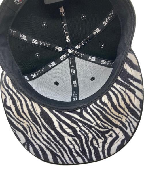 New Era（ニューエラ）New Era (ニューエラ) atmos (アトモス) キャップ ブラック サイズ:7 1/8の古着・服飾アイテム