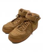 NIKEナイキ）の古着「AIR FORCE1 MID エアフォース ワン ミッド DJ9158-200 ハイカットスニーカー」｜ブラウン