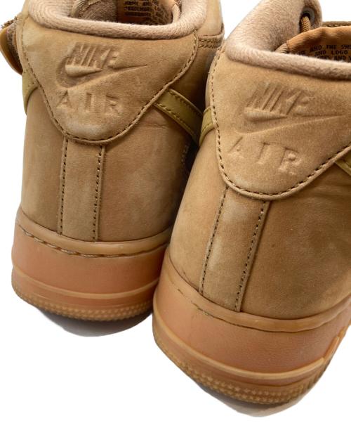 NIKE（ナイキ）NIKE (ナイキ) AIR FORCE1 MID エアフォース ワン ミッド DJ9158-200 ハイカットスニーカー ブラウン サイズ:27.5cmの古着・服飾アイテム