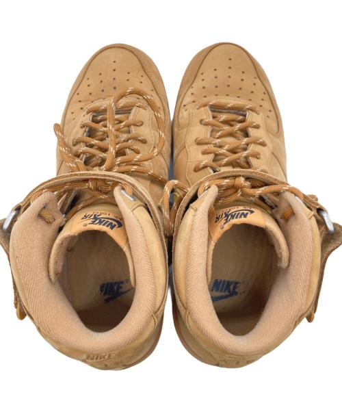 NIKE（ナイキ）NIKE (ナイキ) AIR FORCE1 MID エアフォース ワン ミッド DJ9158-200 ハイカットスニーカー ブラウン サイズ:27.5cmの古着・服飾アイテム