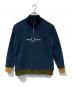 FRED PERRY（フレッドペリー）の古着「ハーフジップスウェット F1791」｜ネイビー