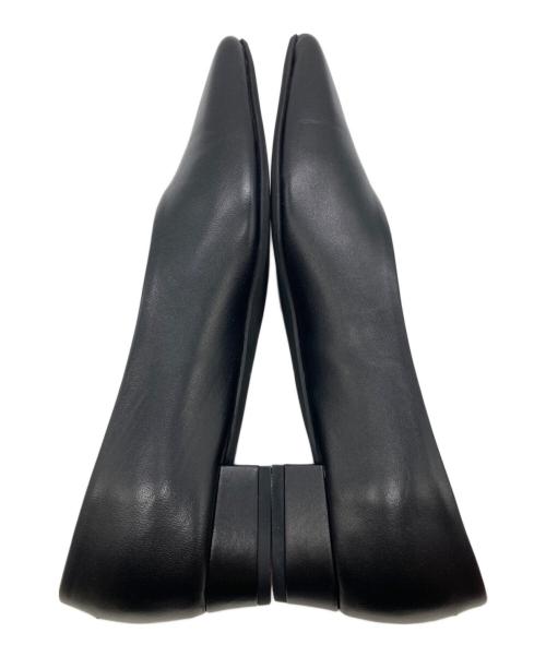 UNITED ARROWS TOKYO（ユナイテッドアローズトウキョウ）UNITED ARROWS TOKYO (ユナイテッドアローズトウキョウ) スクエア ポインテッド フラットシューズ 1731-699-8953 ブラック サイズ:361/2の古着・服飾アイテム