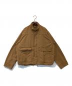 JOURNAL STANDARD relumeジャーナルスタンダード レリューム）の古着「フェード マウンテン スタンドカラー ブルゾン 25011464038030」｜ブラウン
