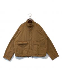 JOURNAL STANDARD relume（ジャーナルスタンダード レリューム）の古着「フェード マウンテン スタンドカラー ブルゾン 25011464038030」｜ブラウン