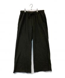 MYTHINKS×nariwai（マイシンクス）の古着「my urake relax pants マイ ウラケ リラックス パンツ」｜カーキ