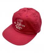 GOLDEN sombreroゴールデンソンブレロ）の古着「6PANEL CAP designed by Yunosuke」｜レッド