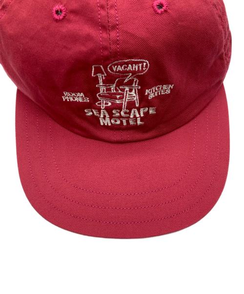 GOLDEN sombrero（ゴールデンソンブレロ）GOLDEN sombrero (ゴールデンソンブレロ) 6PANEL CAP designed by Yunosuke レッド サイズ:表示がないため不明の古着・服飾アイテム