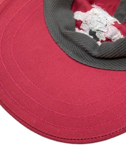 GOLDEN sombrero（ゴールデンソンブレロ）GOLDEN sombrero (ゴールデンソンブレロ) 6PANEL CAP designed by Yunosuke レッド サイズ:表示がないため不明の古着・服飾アイテム