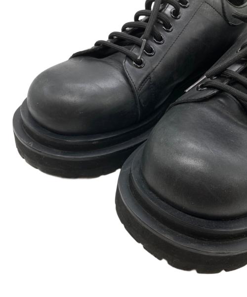 endevice（エンデヴァイス）endevice (エンデヴァイス) ドレスシューズ ELT110-2 ブラック サイズ:44の古着・服飾アイテム