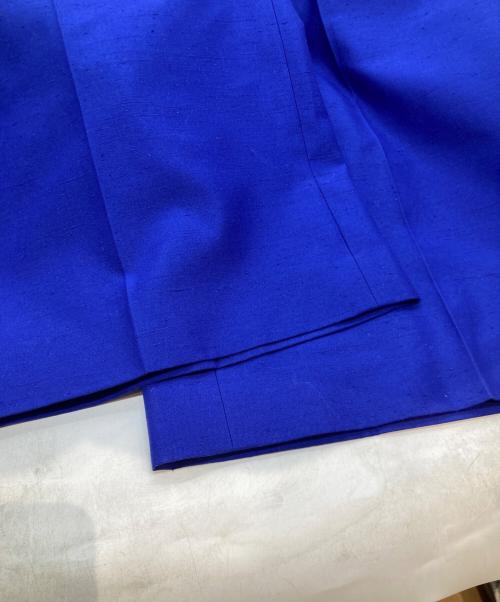 LANVIN（ランバン）LANVIN (ランバン) センタープレスワイドパンツ 2015403 ブルー サイズ:40の古着・服飾アイテム