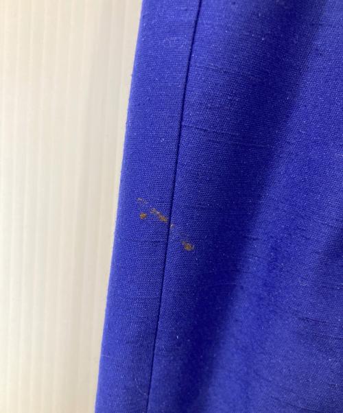 LANVIN（ランバン）LANVIN (ランバン) センタープレスワイドパンツ 2015403 ブルー サイズ:40の古着・服飾アイテム