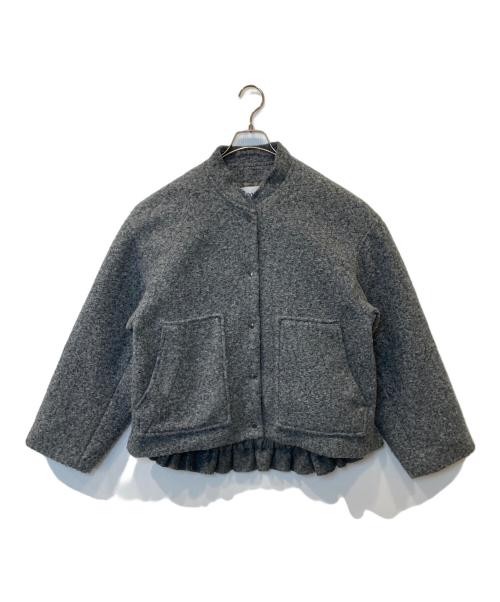 BABYLONE（バビロン）BABYLONE (バビロン) ウェイビーニードルブルゾン 2550010422 グレー サイズ:FREEの古着・服飾アイテム