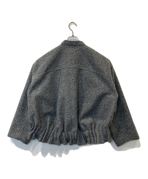 BABYLONE（バビロン）BABYLONE (バビロン) ウェイビーニードルブルゾン 2550010422 グレー サイズ:FREEの古着・服飾アイテム