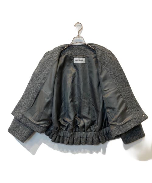 BABYLONE（バビロン）BABYLONE (バビロン) ウェイビーニードルブルゾン 2550010422 グレー サイズ:FREEの古着・服飾アイテム