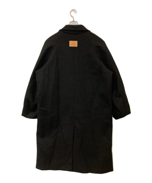 MUCENT（ムセント）MUCENT (ムセント) ステンカラーロングコート ブラック サイズ:FREEの古着・服飾アイテム