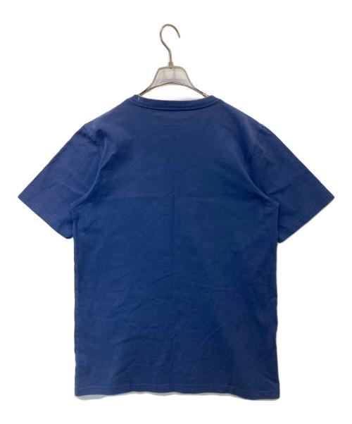 stussy（ステューシー）stussy (ステューシー) 半袖カットソー ブルー サイズ:Mの古着・服飾アイテム