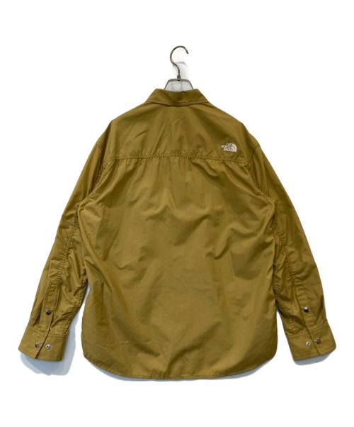 THE NORTH FACE（ザ ノース フェイス）THE NORTH FACE (ザ ノース フェイス) L/S Nuptse Shirt ロングスリーブ ヌプシ シャツ NR11961 ブラウン サイズ:Mの古着・服飾アイテム