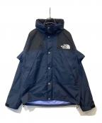 THE NORTH FACEザ ノース フェイス）の古着「Mountain Raintex Jacke（マウンテンレインテックスジャケット）NP12333」｜ネイビー×ブラック