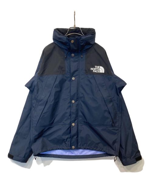 THE NORTH FACE（ザ ノース フェイス）THE NORTH FACE (ザ ノース フェイス) Mountain Raintex Jacke（マウンテンレインテックスジャケット）NP12333 ネイビー×ブラック サイズ:Mの古着・服飾アイテム