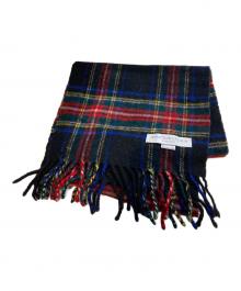 JOHNSTONS OF ELGIN（ジョンストンズオブエルガン）の古着「ウールチェックマフラー」