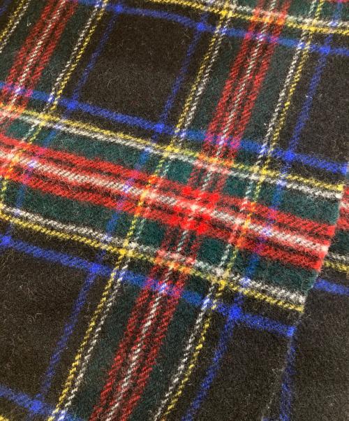 JOHNSTONS OF ELGIN（ジョンストンズオブエルガン）JOHNSTONS OF ELGIN (ジョンストンズオブエルガン) ウールチェックマフラーの古着・服飾アイテム