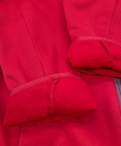 SALOMON（サロモン）SALOMON (サロモン) ジップアップジャケット レッド サイズ:Mの古着・服飾アイテム