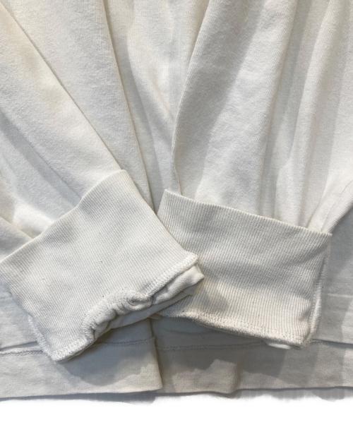 A BATHING APE（ア ベイシング エイプ）A BATHING APE (ア ベイシング エイプ) オーバーサイズロングカットソー ホワイト サイズ:XLの古着・服飾アイテム