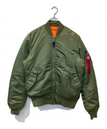 ALPHA（アルファ）の古着「MA-1ジャケット 20004-203」｜カーキ