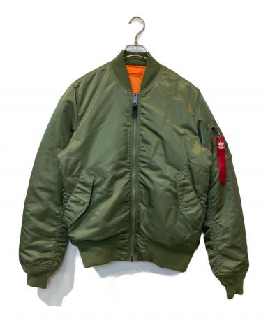 中古・古着通販】ALPHA (アルファ) MA-1ジャケット 20004-203 カーキ